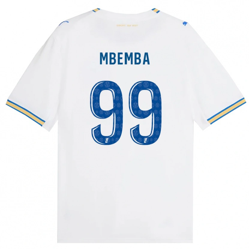 Danxen Herren Chancel Mbemba #99 Dodgerblau Weiß Heimtrikot Trikot 2026/27 T-Shirt Österreich