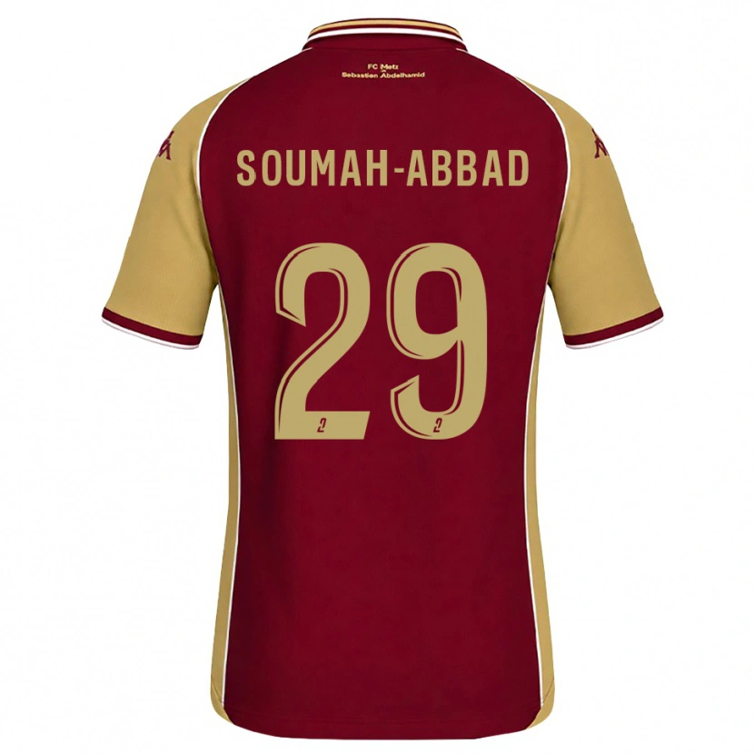 Danxen Herren Édouard Soumah-Abbad #29 Goldrute Dunkelrot Heimtrikot Trikot 2026/27 T-Shirt Österreich