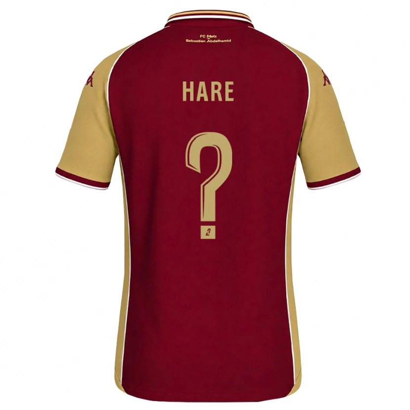 Danxen Herren Hugo Hare #0 Goldrute Dunkelrot Heimtrikot Trikot 2026/27 T-Shirt Österreich
