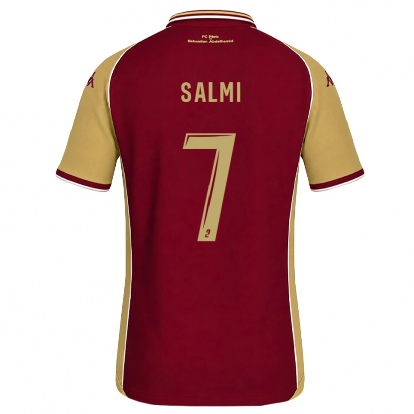 Danxen Herren Bilal Salmi #7 Goldrute Dunkelrot Heimtrikot Trikot 2026/27 T-Shirt Österreich