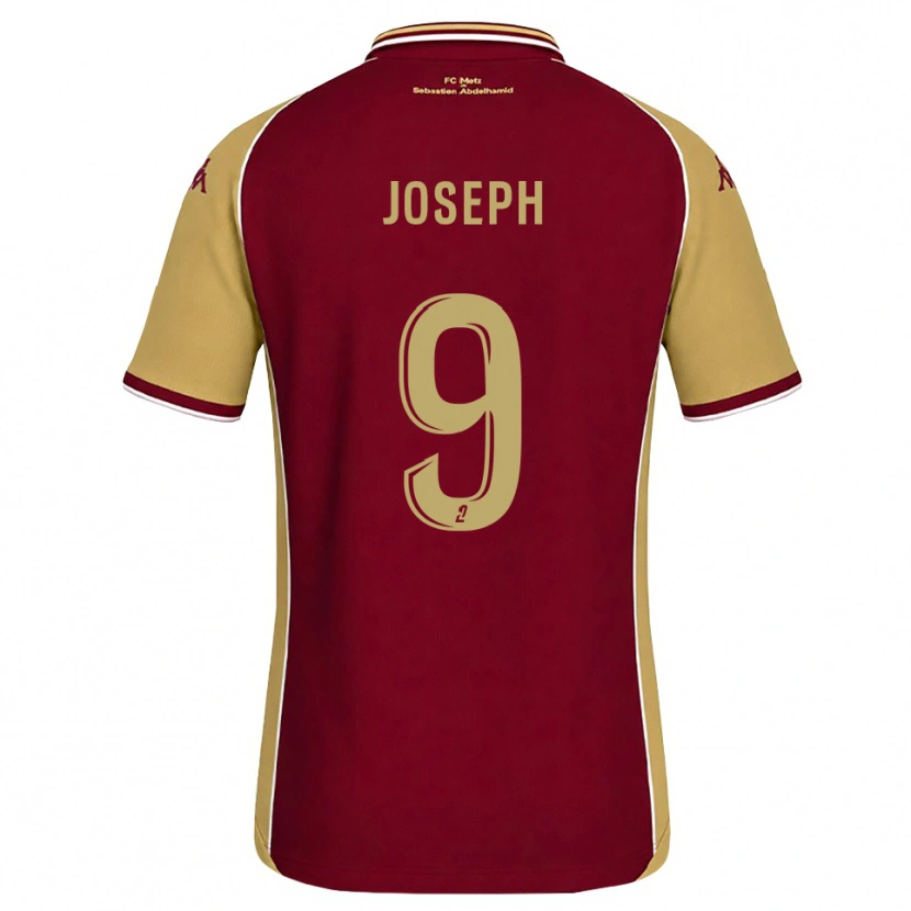 Danxen Herren Amélie Joseph #9 Goldrute Dunkelrot Heimtrikot Trikot 2026/27 T-Shirt Österreich