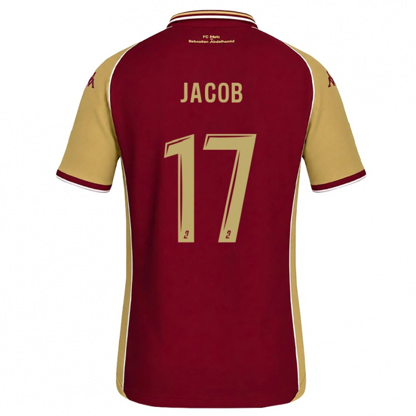 Danxen Herren Lisa Jacob #17 Goldrute Dunkelrot Heimtrikot Trikot 2026/27 T-Shirt Österreich