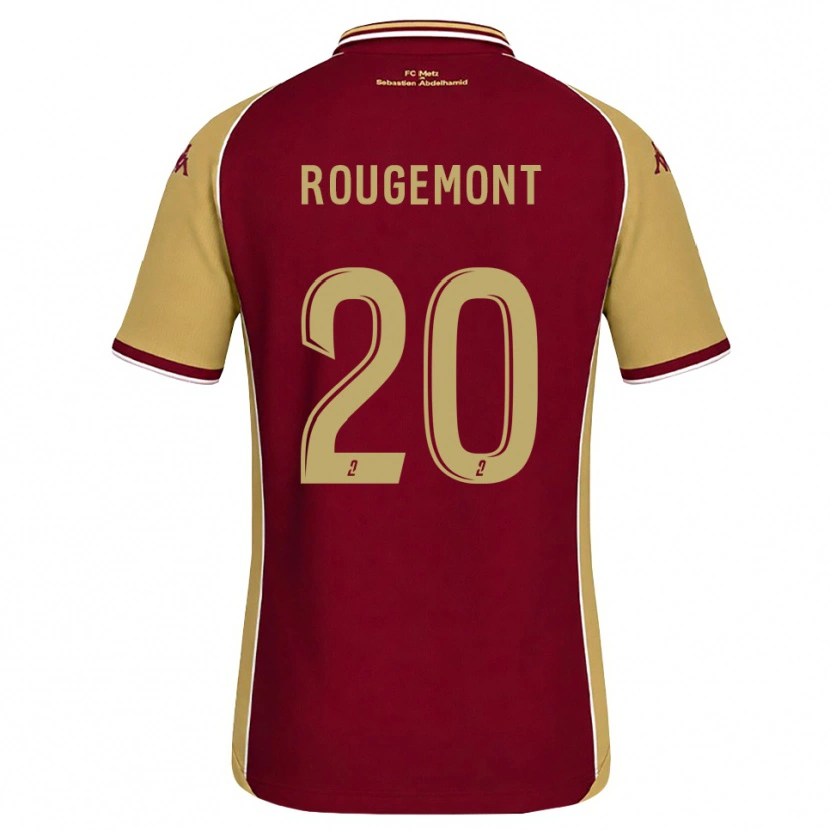 Danxen Herren Justine Rougemont #20 Goldrute Dunkelrot Heimtrikot Trikot 2026/27 T-Shirt Österreich