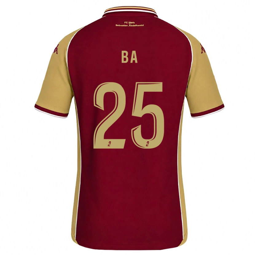 Danxen Herren Abdoulaye Ba #25 Goldrute Dunkelrot Heimtrikot Trikot 2026/27 T-Shirt Österreich