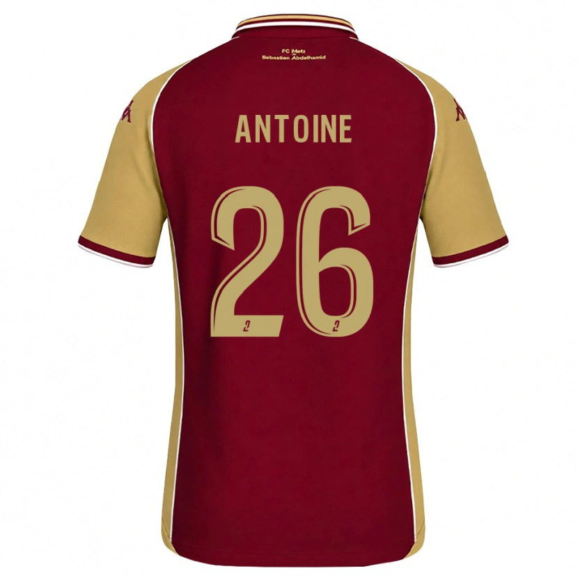 Danxen Herren Maud Antoine #26 Goldrute Dunkelrot Heimtrikot Trikot 2026/27 T-Shirt Österreich