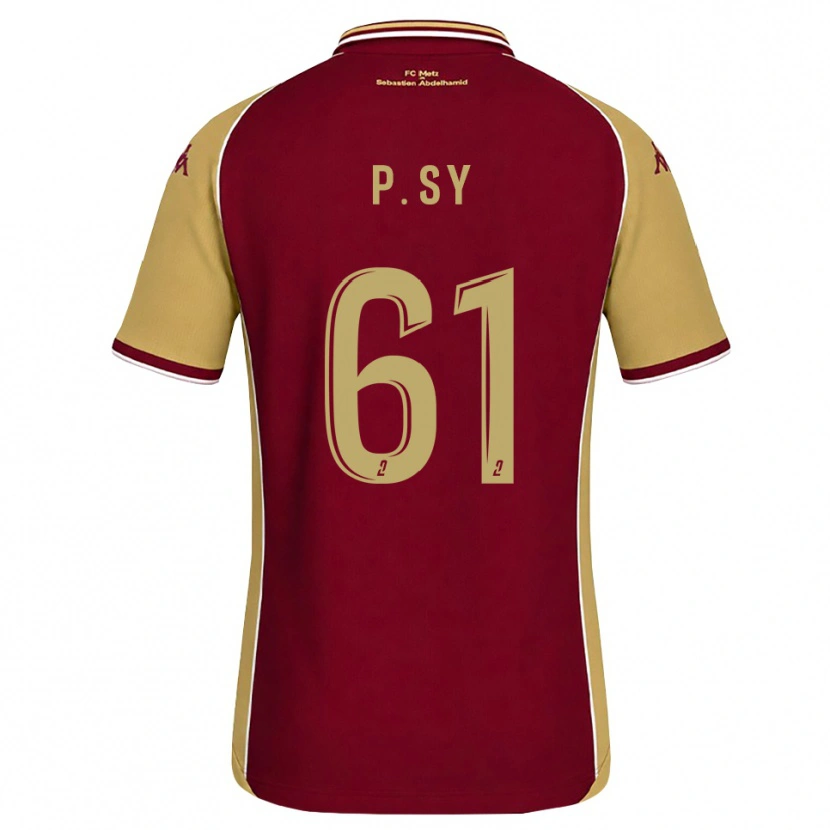 Danxen Herren Pape Sy #61 Goldrute Dunkelrot Heimtrikot Trikot 2026/27 T-Shirt Österreich