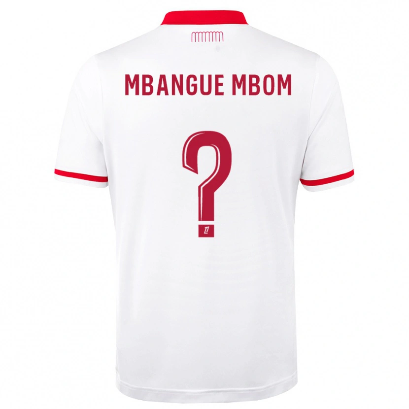 Danxen Herren Enzo Mbangue Mbom #0 Rot Weiß Heimtrikot Trikot 2026/27 T-Shirt Österreich