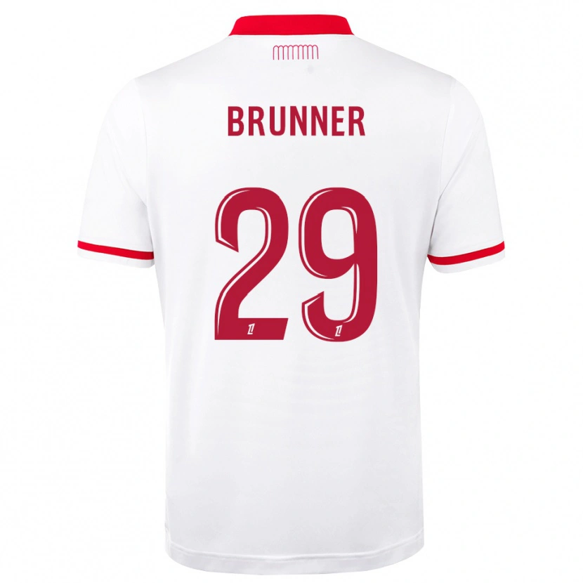 Danxen Herren Paris Brunner #29 Rot Weiß Heimtrikot Trikot 2026/27 T-Shirt Österreich