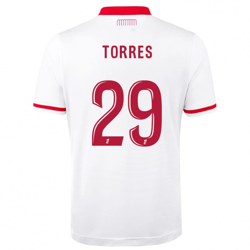 Danxen Herren Louis Torres #29 Rot Weiß Heimtrikot Trikot 2026/27 T-Shirt Österreich