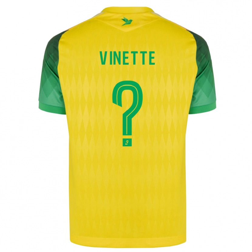 Danxen Herren Elija Vinette #0 Gelb Grün Rot Heimtrikot Trikot 2026/27 T-Shirt Österreich