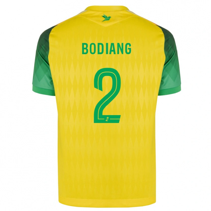 Danxen Herren Moutanabi Bodiang #2 Gelb Grün Rot Heimtrikot Trikot 2026/27 T-Shirt Österreich