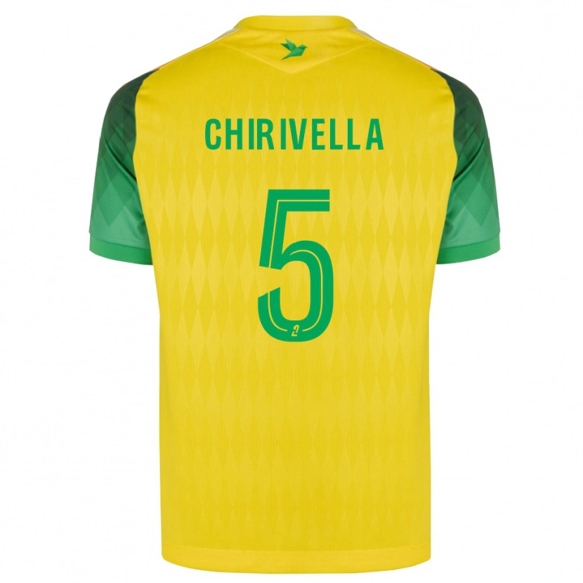 Danxen Herren Pedro Chirivella #5 Gelb Grün Rot Heimtrikot Trikot 2026/27 T-Shirt Österreich