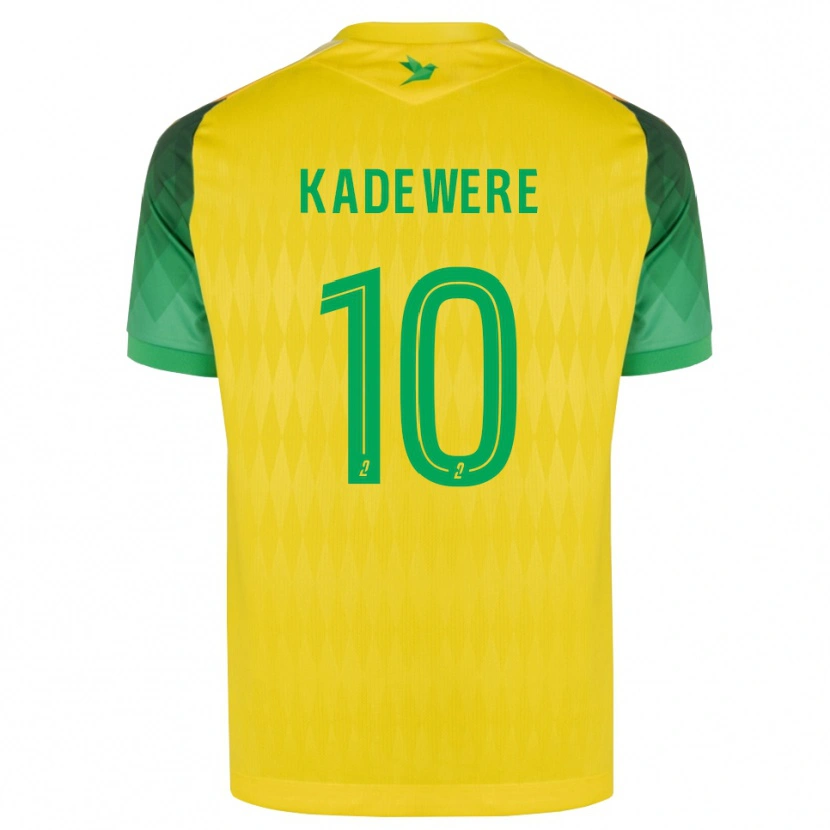 Danxen Herren Tino Kadewere #10 Gelb Grün Rot Heimtrikot Trikot 2026/27 T-Shirt Österreich