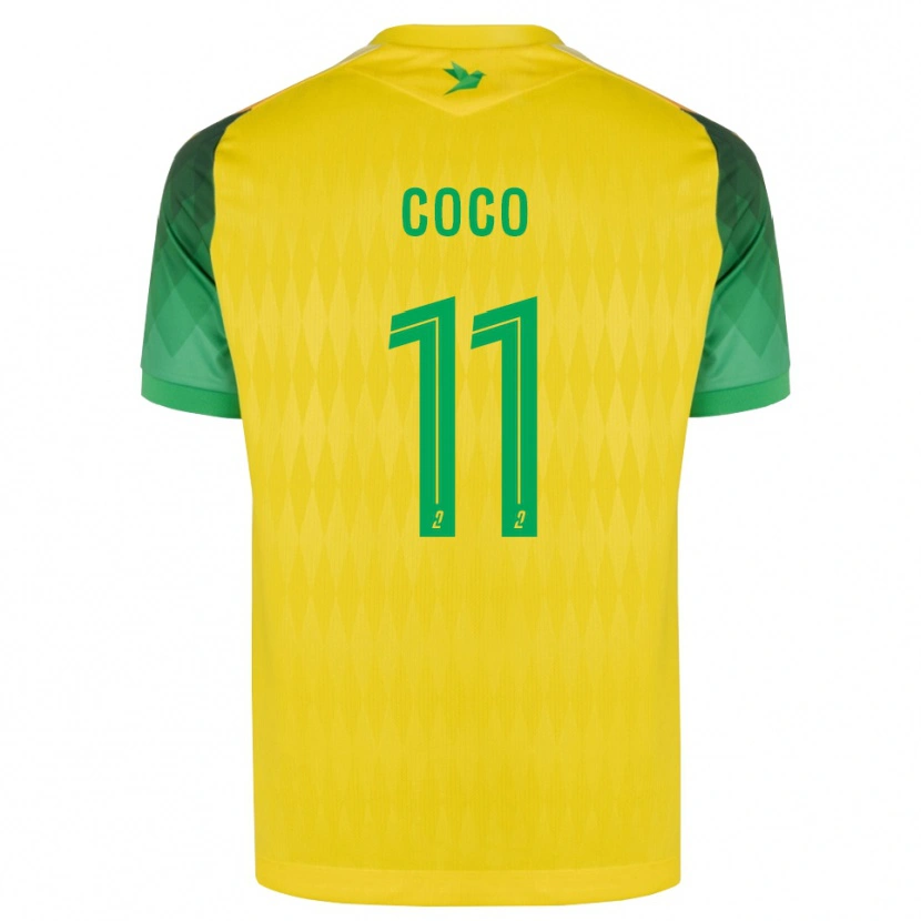 Danxen Herren Marcus Coco #11 Gelb Grün Rot Heimtrikot Trikot 2026/27 T-Shirt Österreich