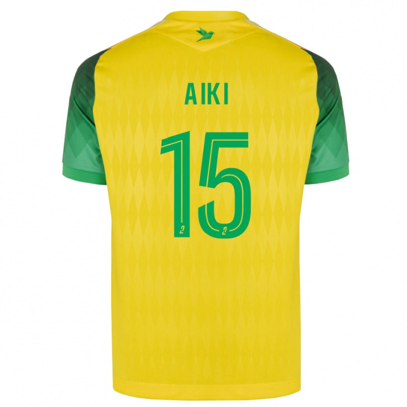Danxen Herren Amed Aiki #15 Gelb Grün Rot Heimtrikot Trikot 2026/27 T-Shirt Österreich