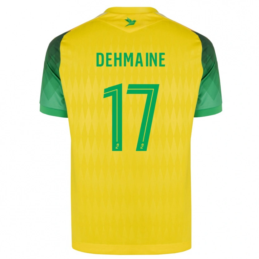 Danxen Herren Dehmaine Tabibou #17 Gelb Grün Rot Heimtrikot Trikot 2026/27 T-Shirt Österreich