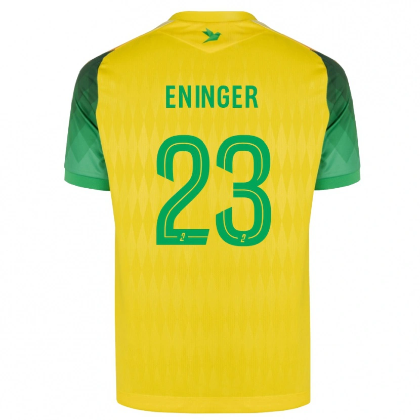 Danxen Herren Thelma Eninger #23 Gelb Grün Rot Heimtrikot Trikot 2026/27 T-Shirt Österreich