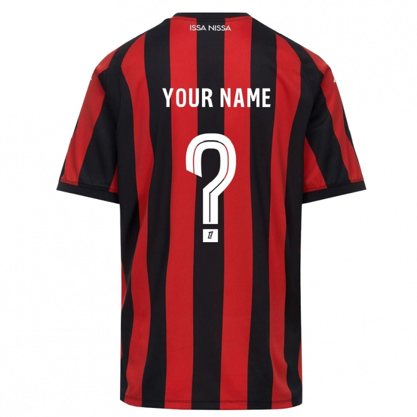Danxen Herren Ihren Namen #0 Rot Schwarz Weiß Heimtrikot Trikot 2026/27 T-Shirt Österreich