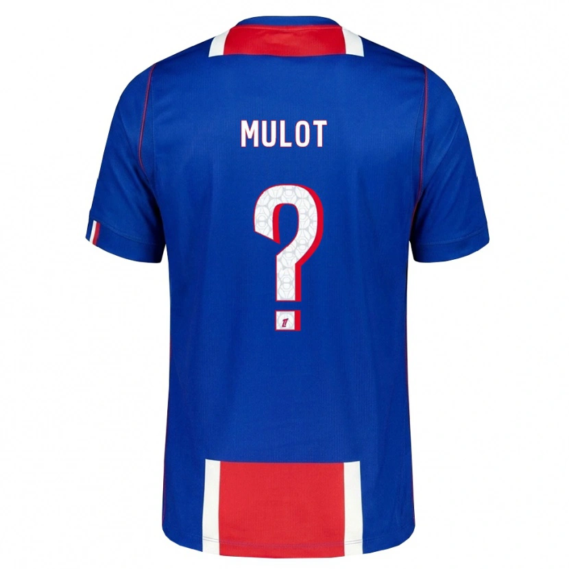 Danxen Herren Marie Mulot #0 Rot Weiß Blau Heimtrikot Trikot 2026/27 T-Shirt Österreich