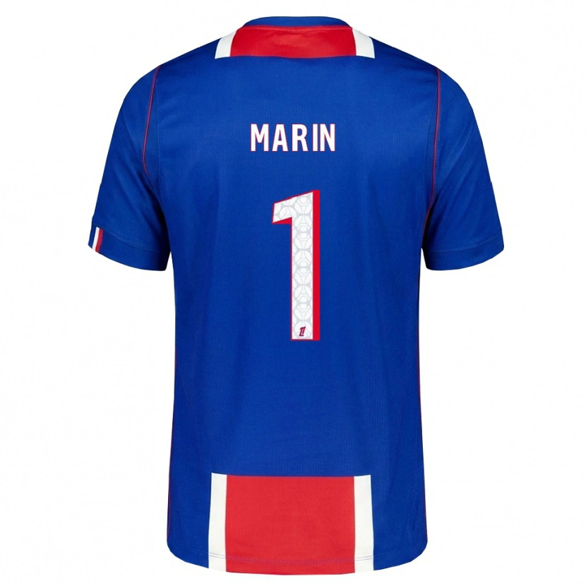 Danxen Herren Renato Marin #1 Rot Weiß Blau Heimtrikot Trikot 2026/27 T-Shirt Österreich