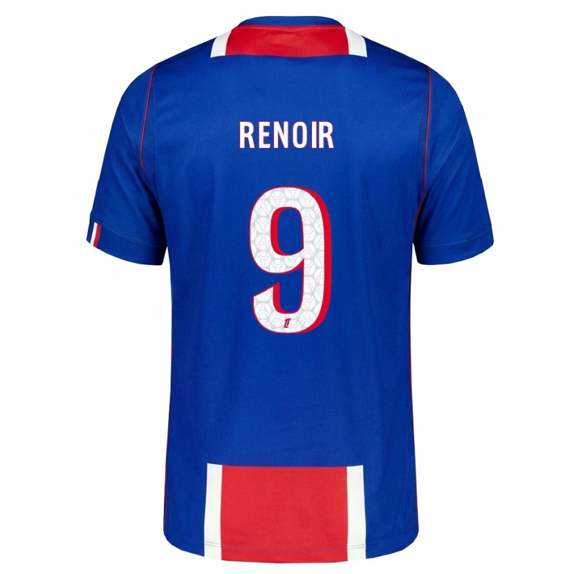 Danxen Herren Eddrick Renoir #9 Rot Weiß Blau Heimtrikot Trikot 2026/27 T-Shirt Österreich