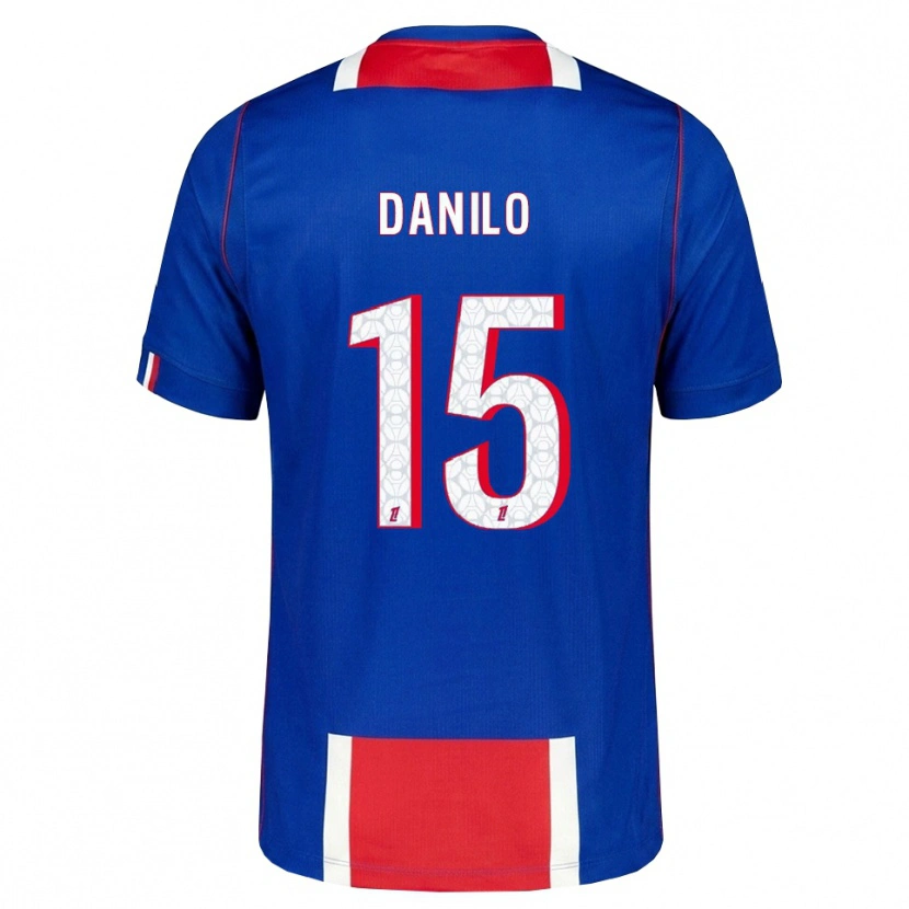 Danxen Herren Danilo Pereira #15 Rot Weiß Blau Heimtrikot Trikot 2026/27 T-Shirt Österreich