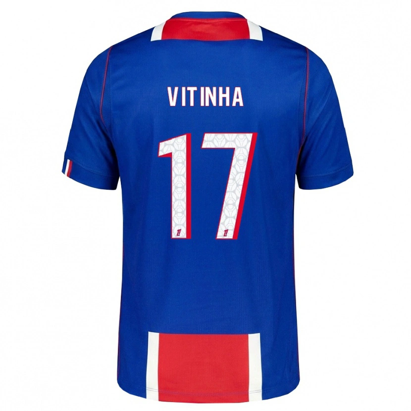 Danxen Herren Vítor Machado Ferreira #17 Rot Weiß Blau Heimtrikot Trikot 2026/27 T-Shirt Österreich