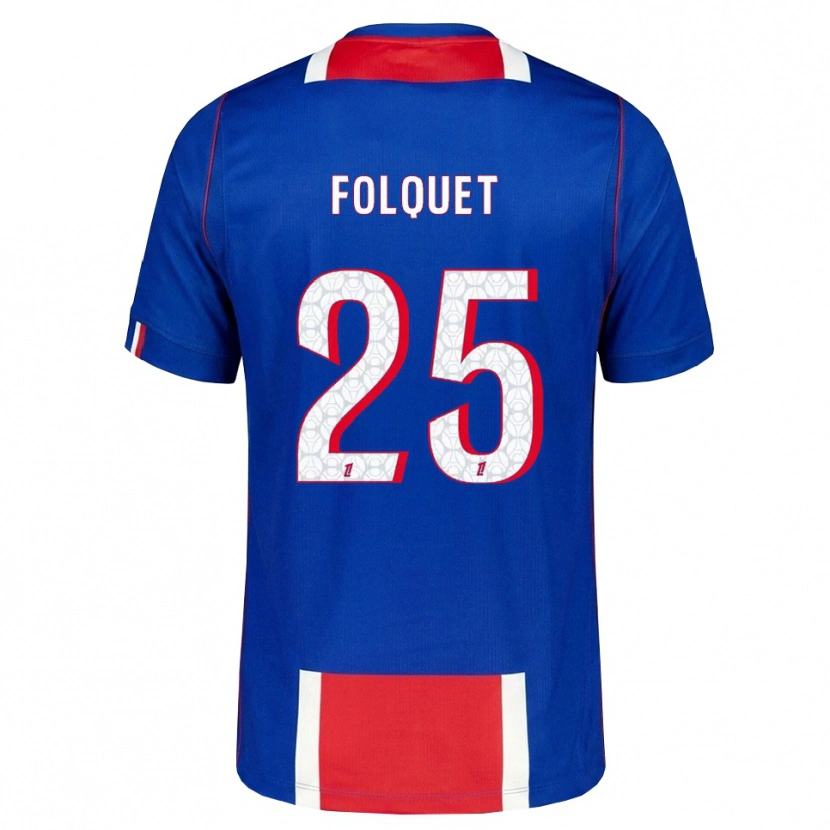 Danxen Herren Magnaba Folquet #25 Rot Weiß Blau Heimtrikot Trikot 2026/27 T-Shirt Österreich