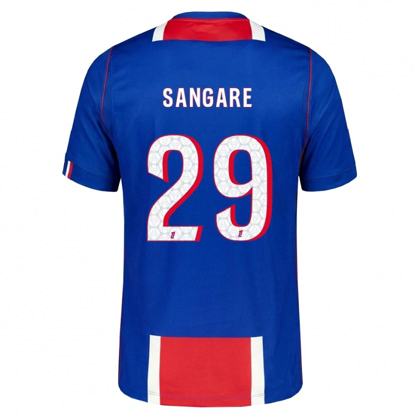 Danxen Herren Hawa Sangare #29 Rot Weiß Blau Heimtrikot Trikot 2026/27 T-Shirt Österreich
