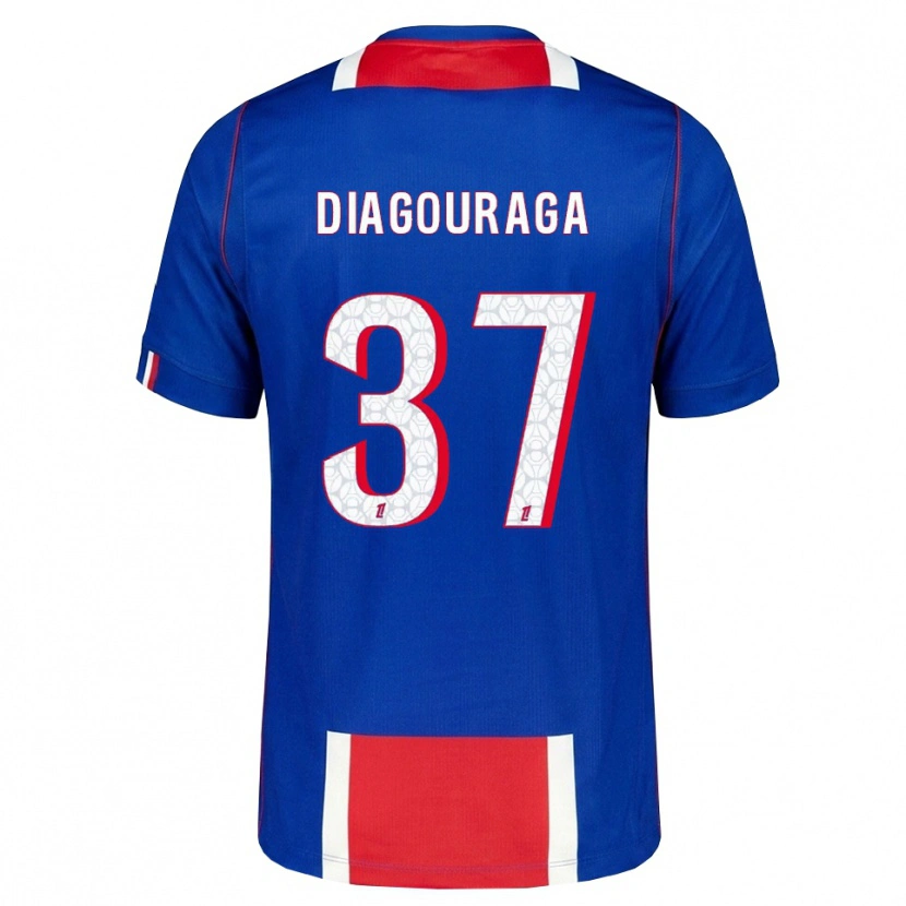 Danxen Herren Toumani Diagouraga #37 Rot Weiß Blau Heimtrikot Trikot 2026/27 T-Shirt Österreich
