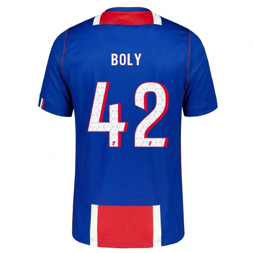 Danxen Herren David Boly #42 Rot Weiß Blau Heimtrikot Trikot 2026/27 T-Shirt Österreich