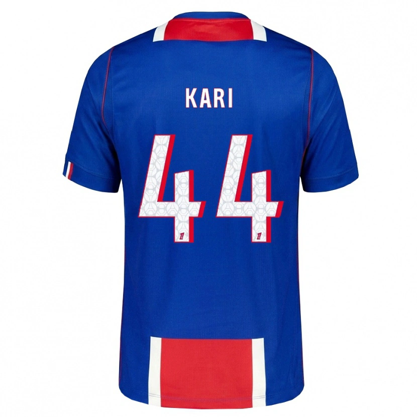 Danxen Herren Ayman Kari #44 Rot Weiß Blau Heimtrikot Trikot 2026/27 T-Shirt Österreich