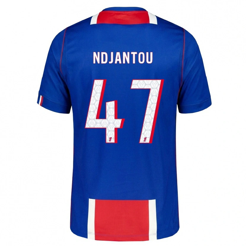 Danxen Herren Quentin Ndjantou #47 Rot Weiß Blau Heimtrikot Trikot 2026/27 T-Shirt Österreich