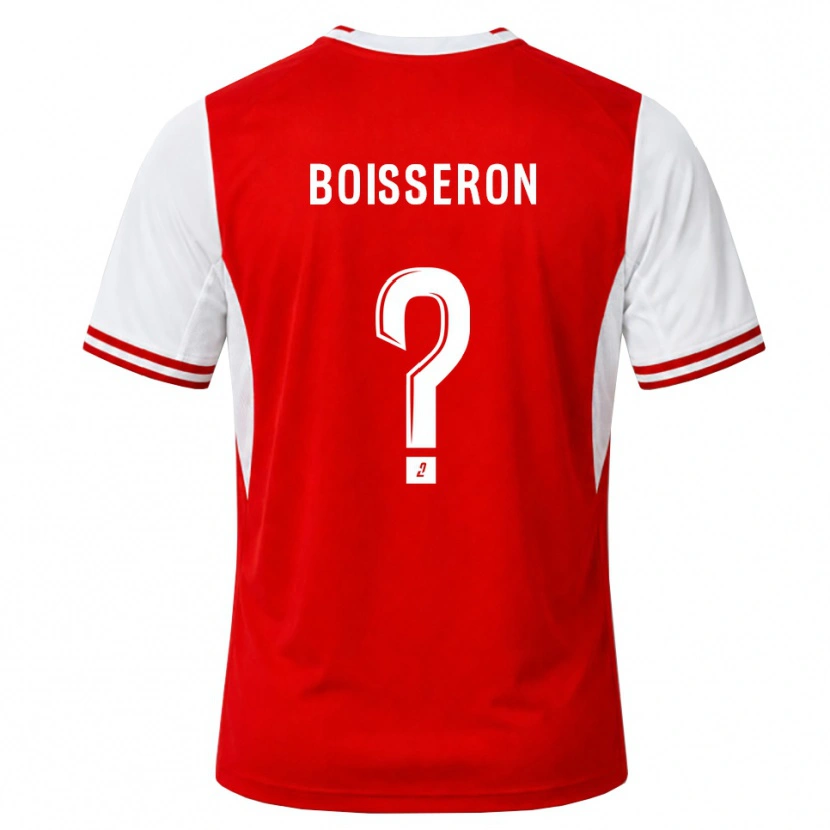 Danxen Herren Jawad Boisseron #0 Rot Weiß Heimtrikot Trikot 2026/27 T-Shirt Österreich