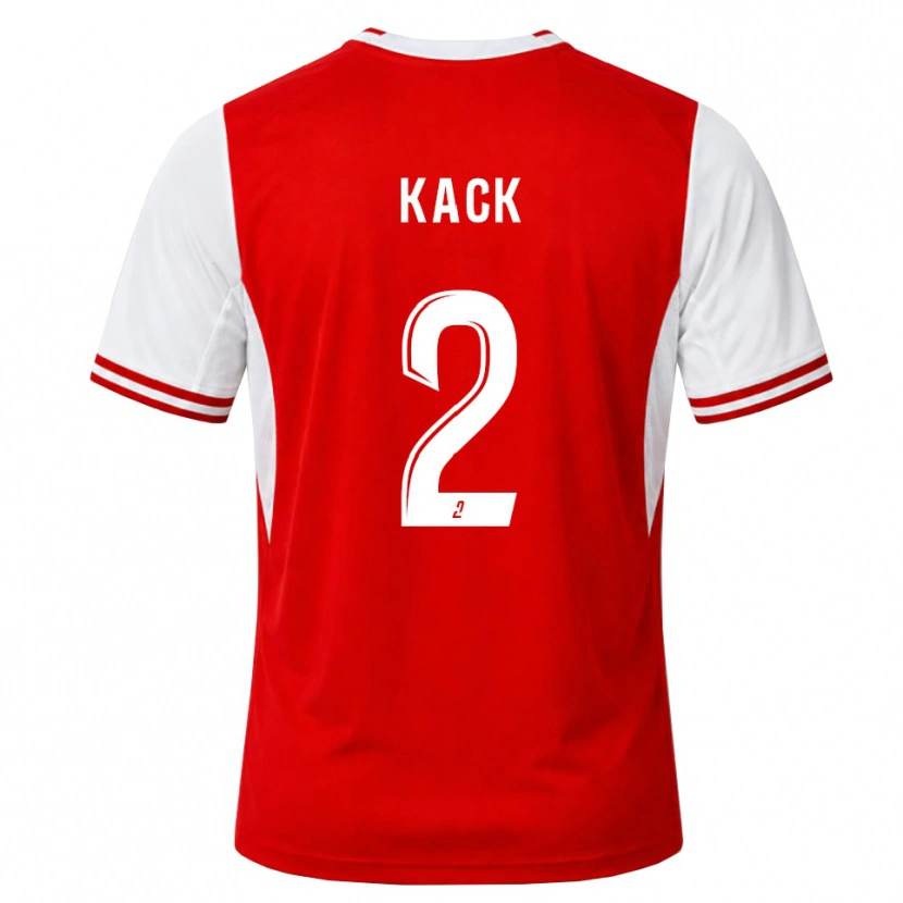 Danxen Herren Mathilde Kack #2 Rot Weiß Heimtrikot Trikot 2026/27 T-Shirt Österreich