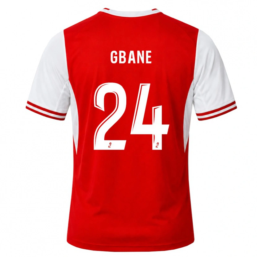 Danxen Herren Mory Gbane #24 Rot Weiß Heimtrikot Trikot 2026/27 T-Shirt Österreich