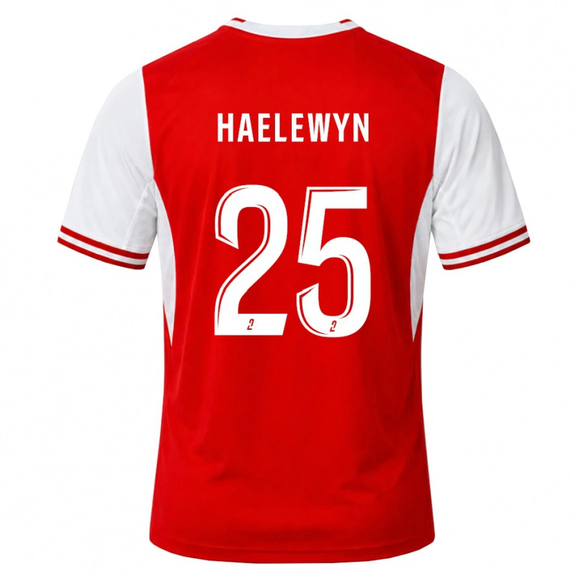 Danxen Herren Marion Haelewyn #25 Rot Weiß Heimtrikot Trikot 2026/27 T-Shirt Österreich