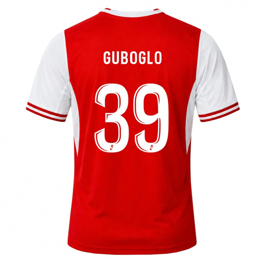 Danxen Herren Aleksandr Guboglo #39 Rot Weiß Heimtrikot Trikot 2026/27 T-Shirt Österreich