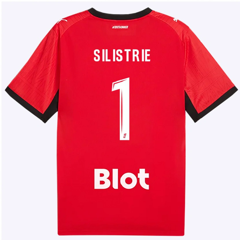 Danxen Herren Mathys Silistrie #1 Rot Schwarz Weiß Heimtrikot Trikot 2026/27 T-Shirt Österreich
