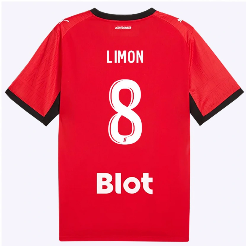Danxen Herren Paolo Limon #8 Rot Schwarz Weiß Heimtrikot Trikot 2026/27 T-Shirt Österreich