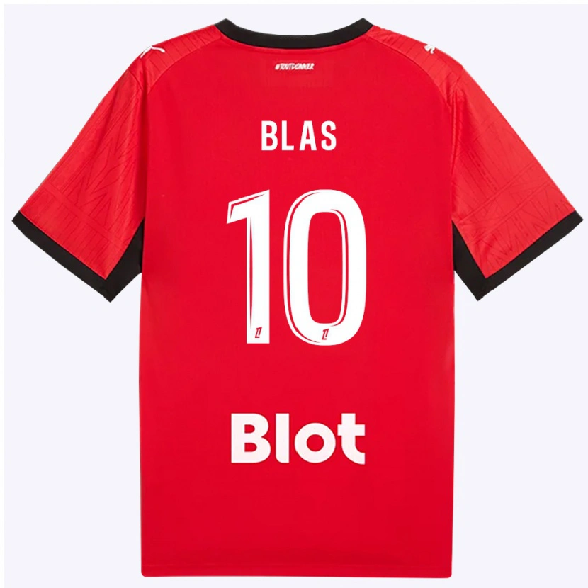 Danxen Herren Ludovic Blas #10 Rot Schwarz Weiß Heimtrikot Trikot 2026/27 T-Shirt Österreich