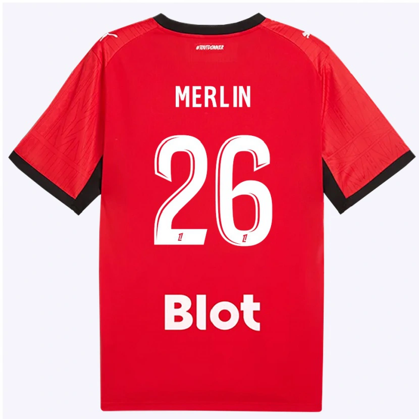 Danxen Herren Quentin Merlin #26 Rot Schwarz Weiß Heimtrikot Trikot 2026/27 T-Shirt Österreich