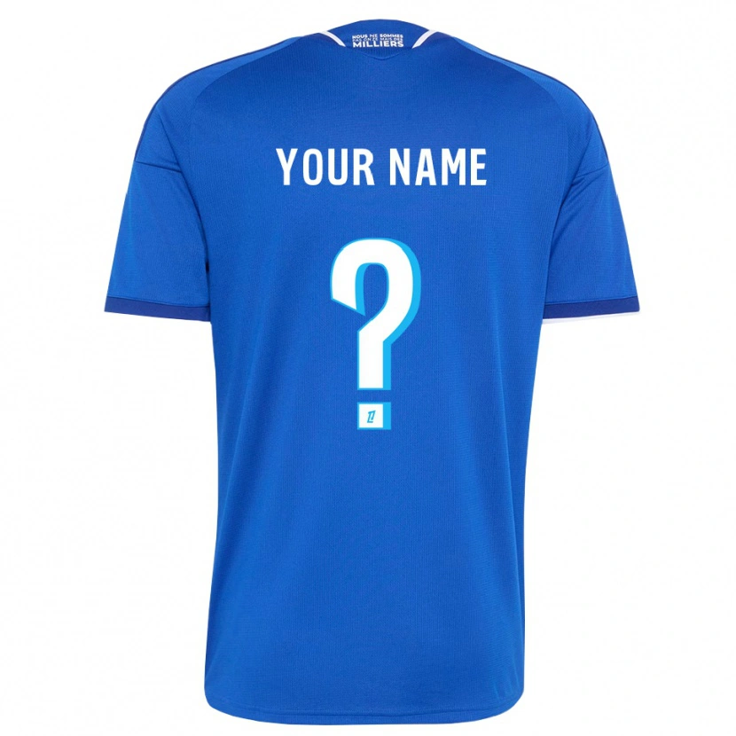 Danxen Herren Ihren Namen #0 Königsblau Weiß Heimtrikot Trikot 2026/27 T-Shirt Österreich