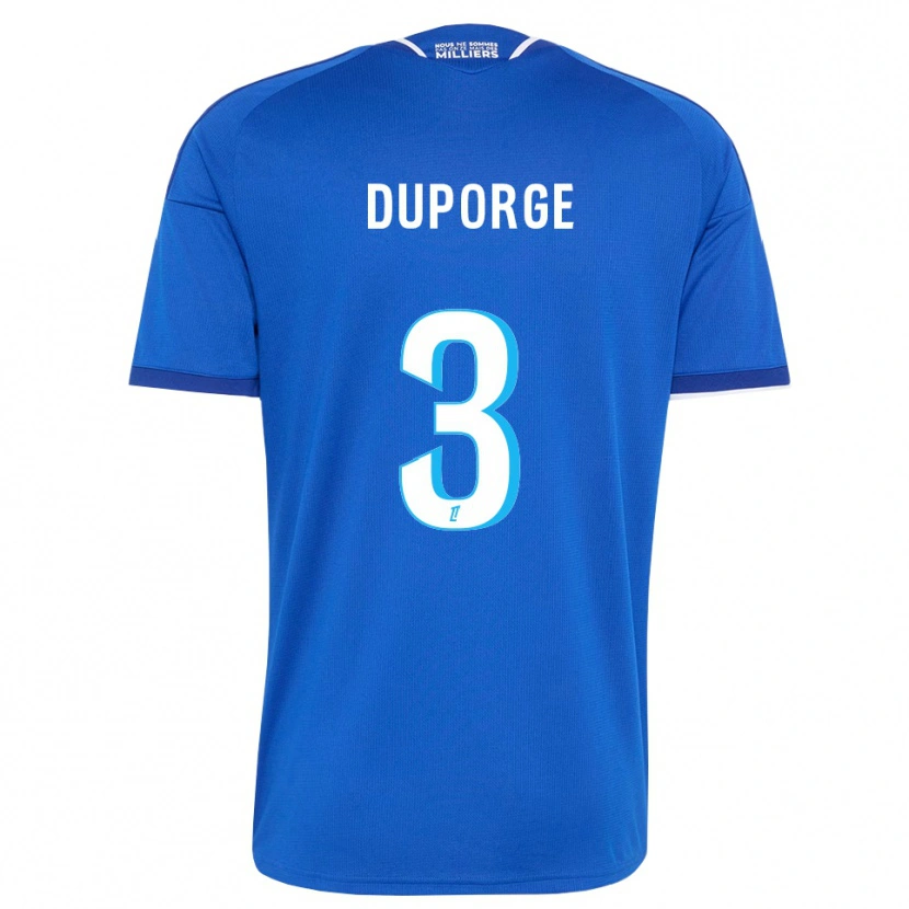 Danxen Herren Morgane Duporge #3 Königsblau Weiß Heimtrikot Trikot 2026/27 T-Shirt Österreich