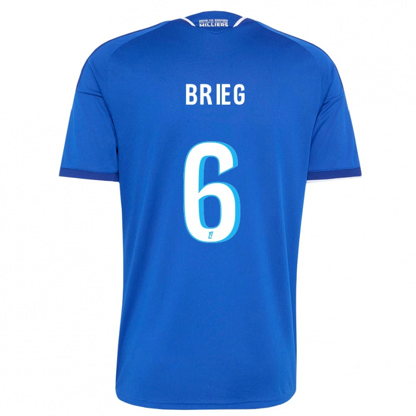 Danxen Herren Redouan Brieg #6 Königsblau Weiß Heimtrikot Trikot 2026/27 T-Shirt Österreich