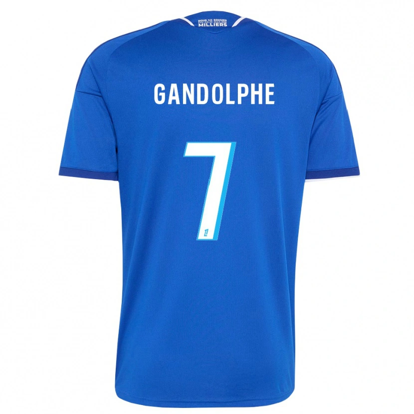 Danxen Herren Adrien Gandolphe #7 Königsblau Weiß Heimtrikot Trikot 2026/27 T-Shirt Österreich