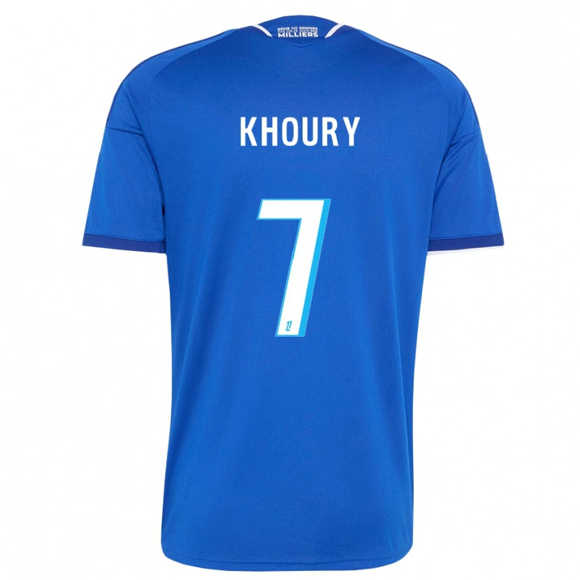 Danxen Herren Pilar Khoury #7 Königsblau Weiß Heimtrikot Trikot 2026/27 T-Shirt Österreich