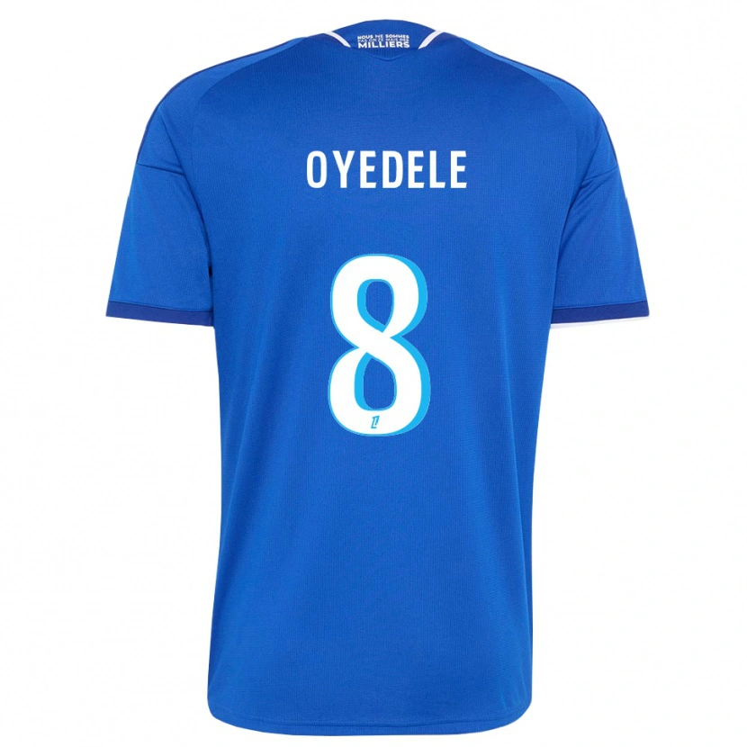 Danxen Herren Maxi Oyedele #8 Königsblau Weiß Heimtrikot Trikot 2026/27 T-Shirt Österreich