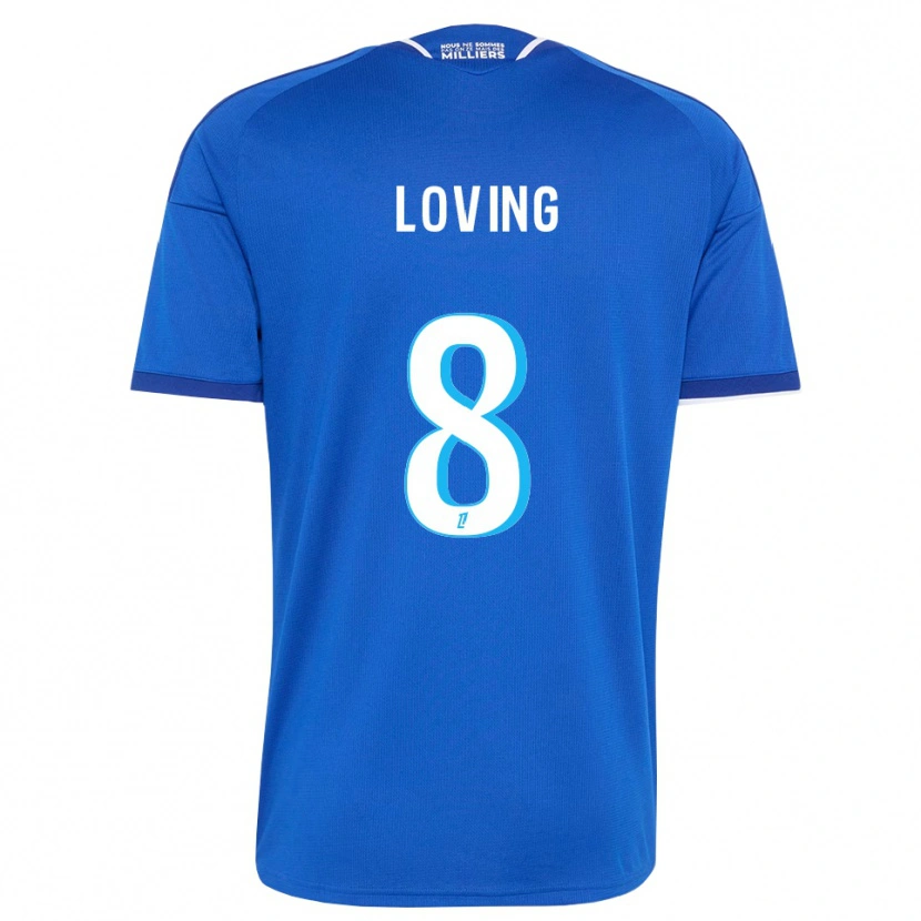 Danxen Herren Emma Loving #8 Königsblau Weiß Heimtrikot Trikot 2026/27 T-Shirt Österreich