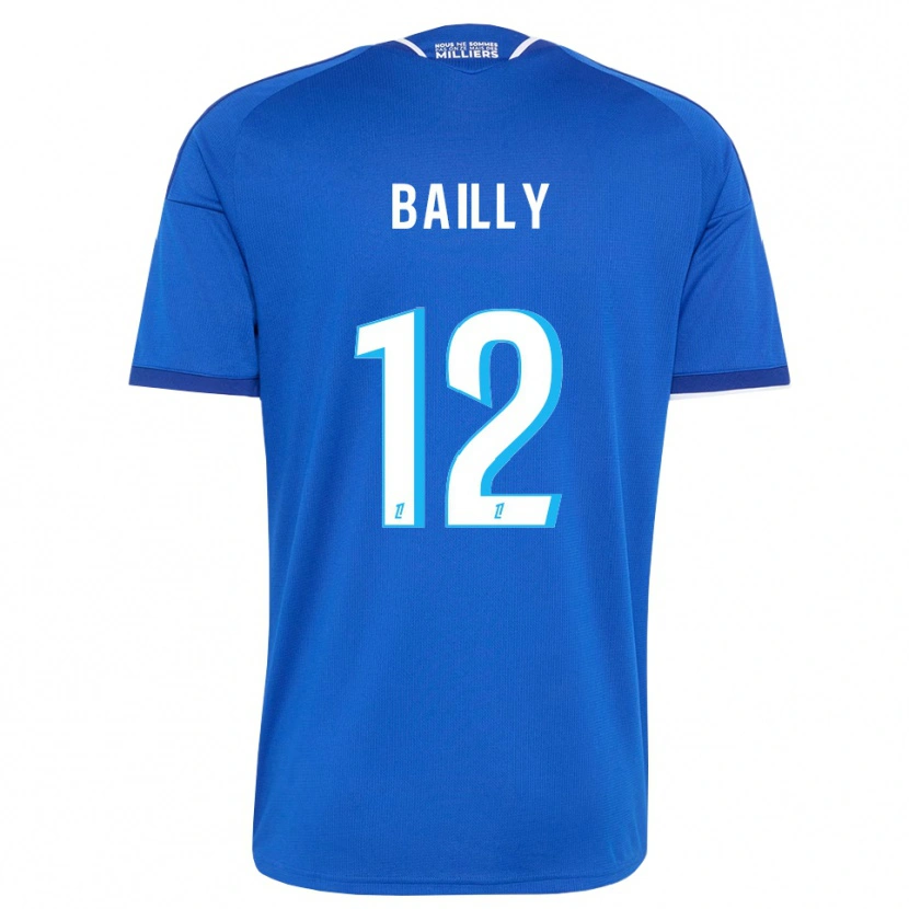 Danxen Herren Melvine Bailly #12 Königsblau Weiß Heimtrikot Trikot 2026/27 T-Shirt Österreich